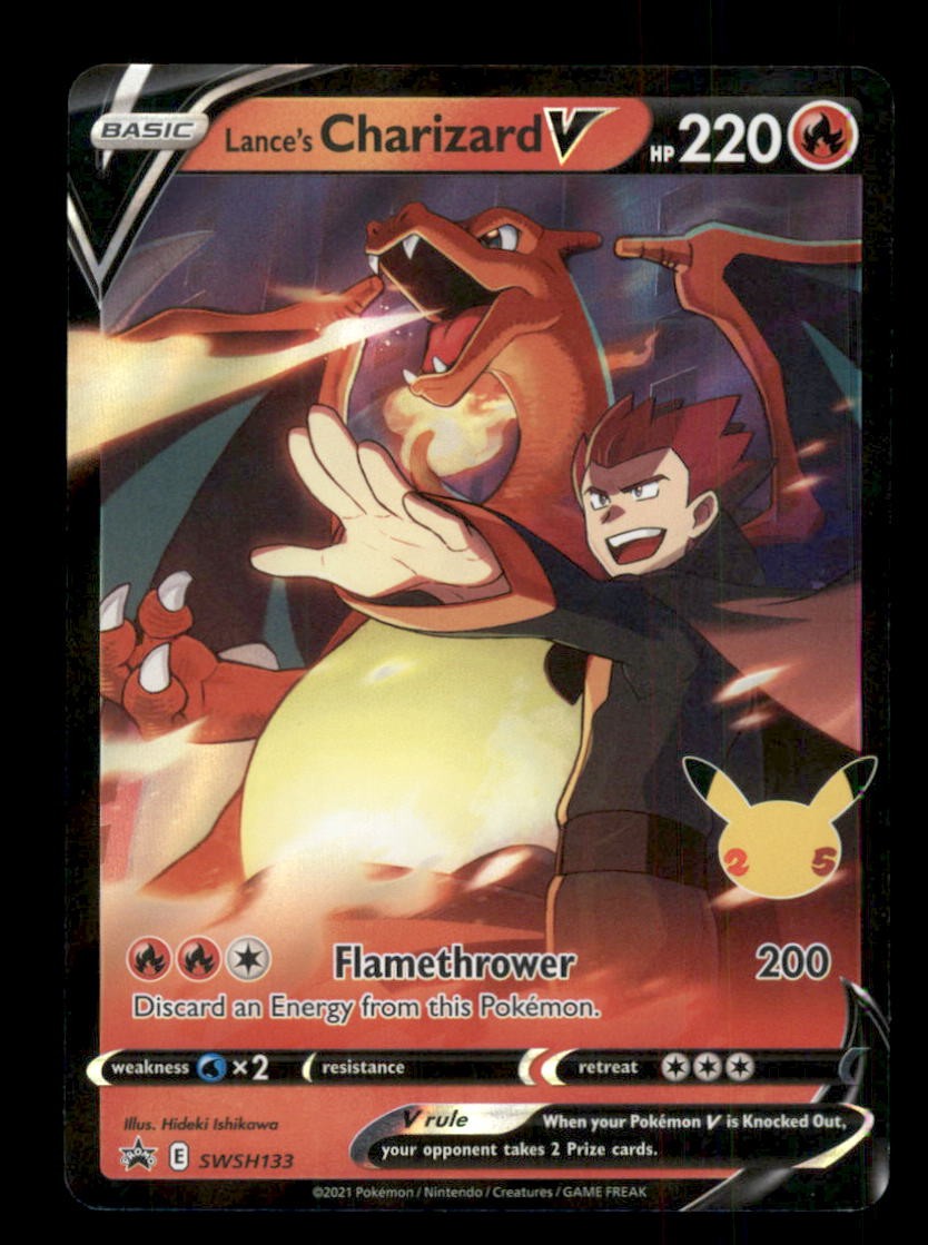 Lance’s Charizard V – Promo Holo SWSH: Sword & Shield Promo Cards SWSH133 NM
