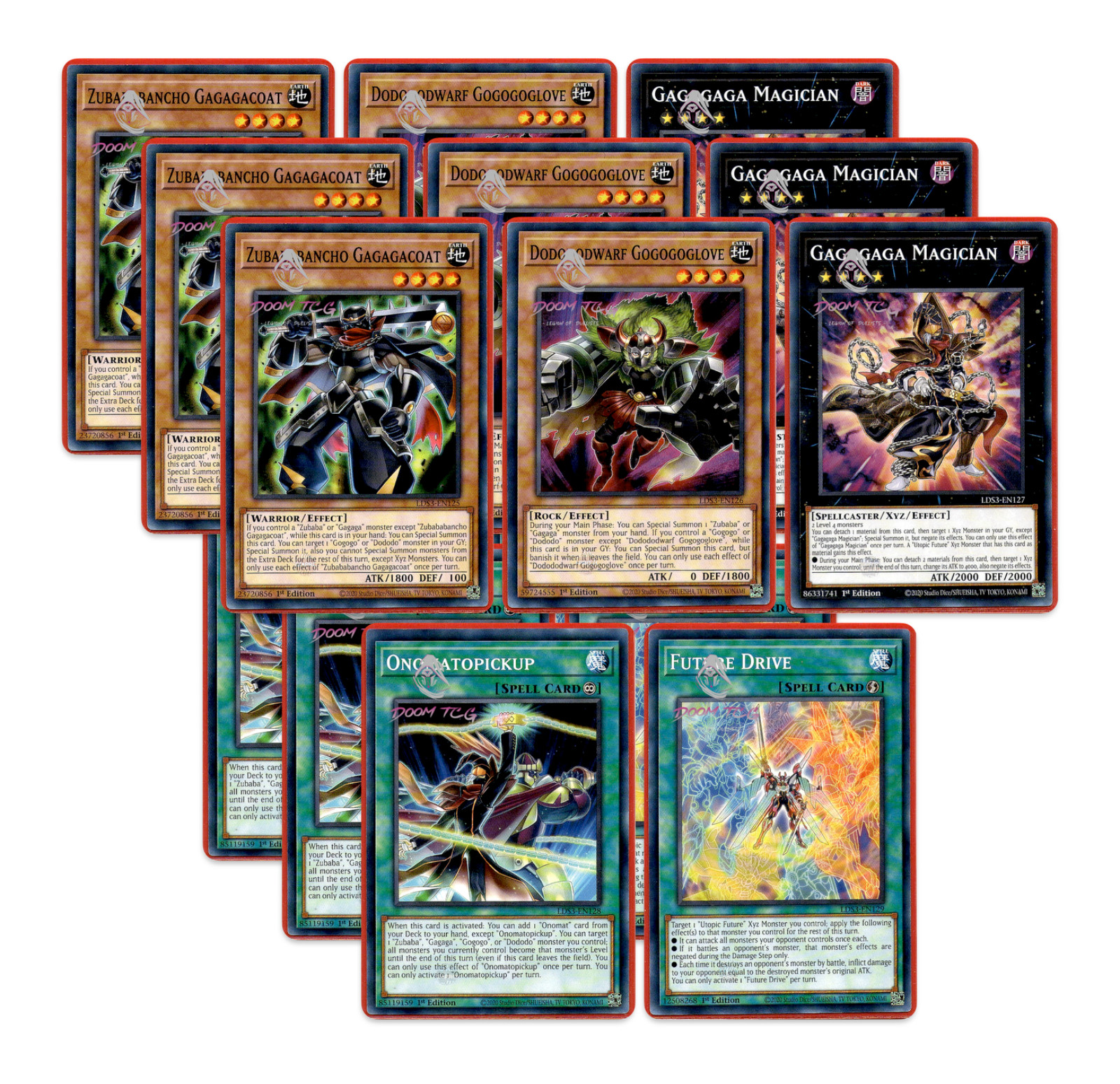 Yugioh! Onomat/Utopia Support LDS3-EN (Common) 1st Ed