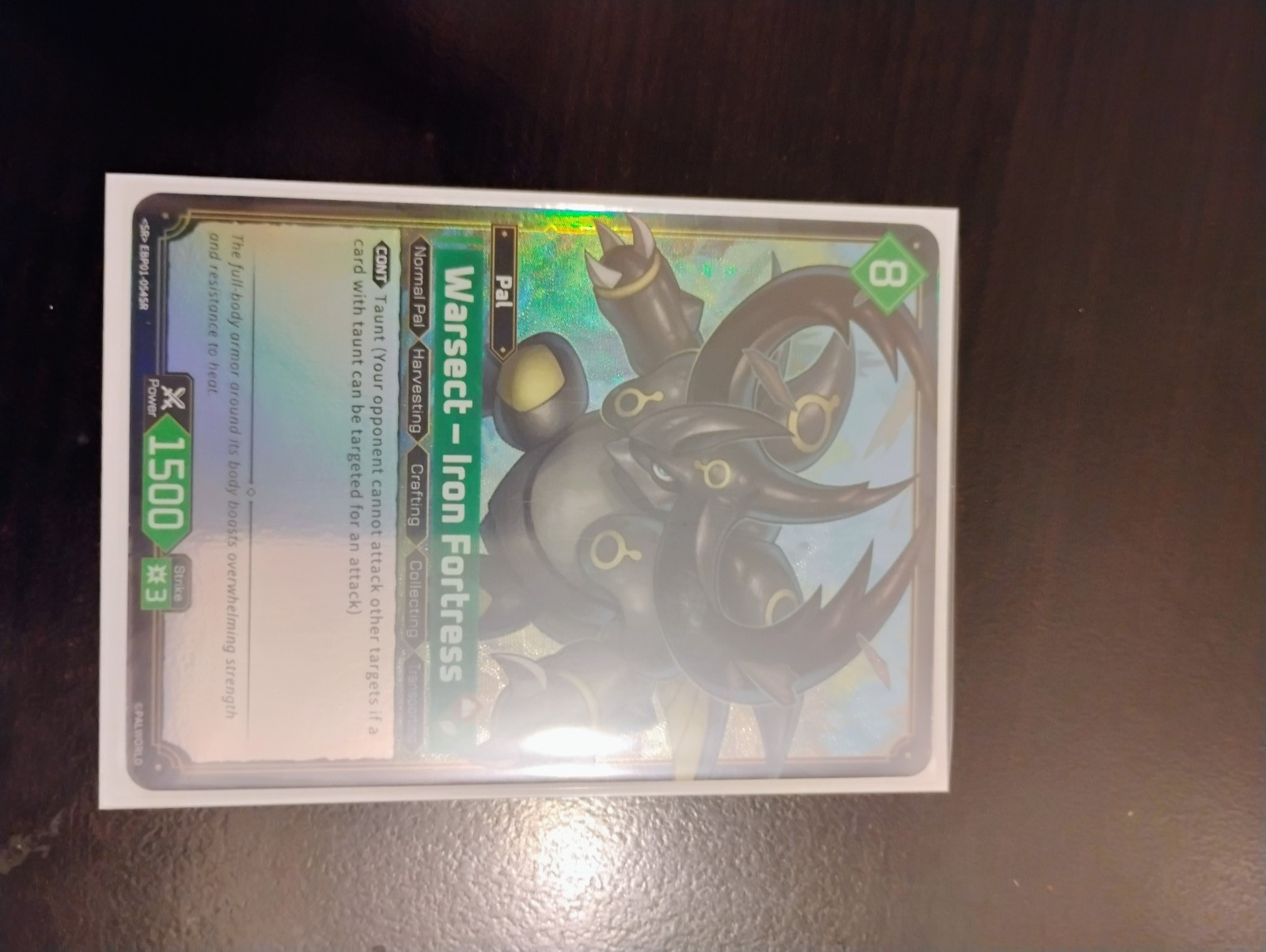 Palworld OCG tcg Warsect – Iron Fortress SR foil EBP01-054SR Dawn of Palpagos