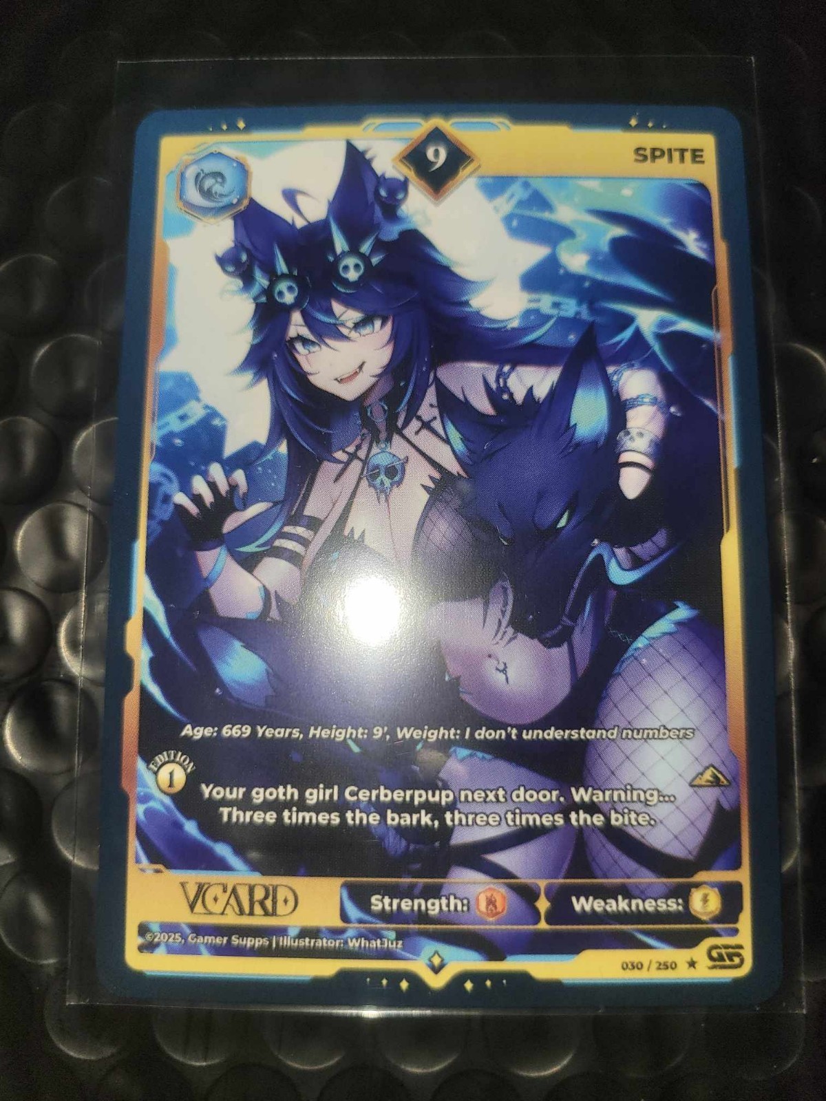 Vcard TCG Awakened Worlds Gamersupps 9 Spite