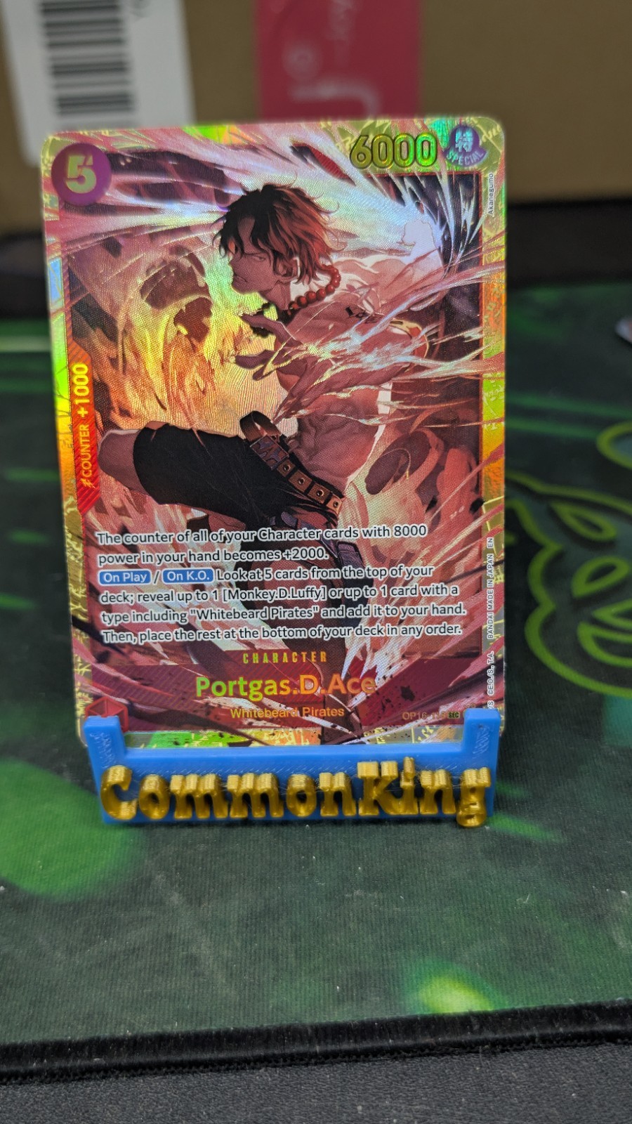 Portgas.D.Ace (118) OP16-118 The Time of Battle Foil