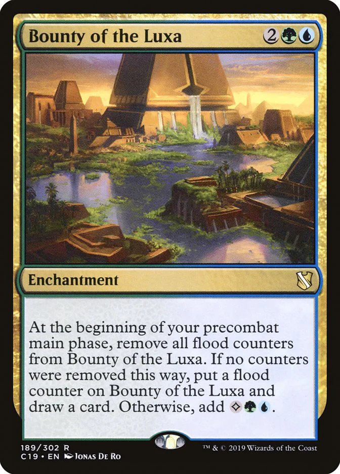 Bounty of the Luxa [Commander 2019] Moderately Played