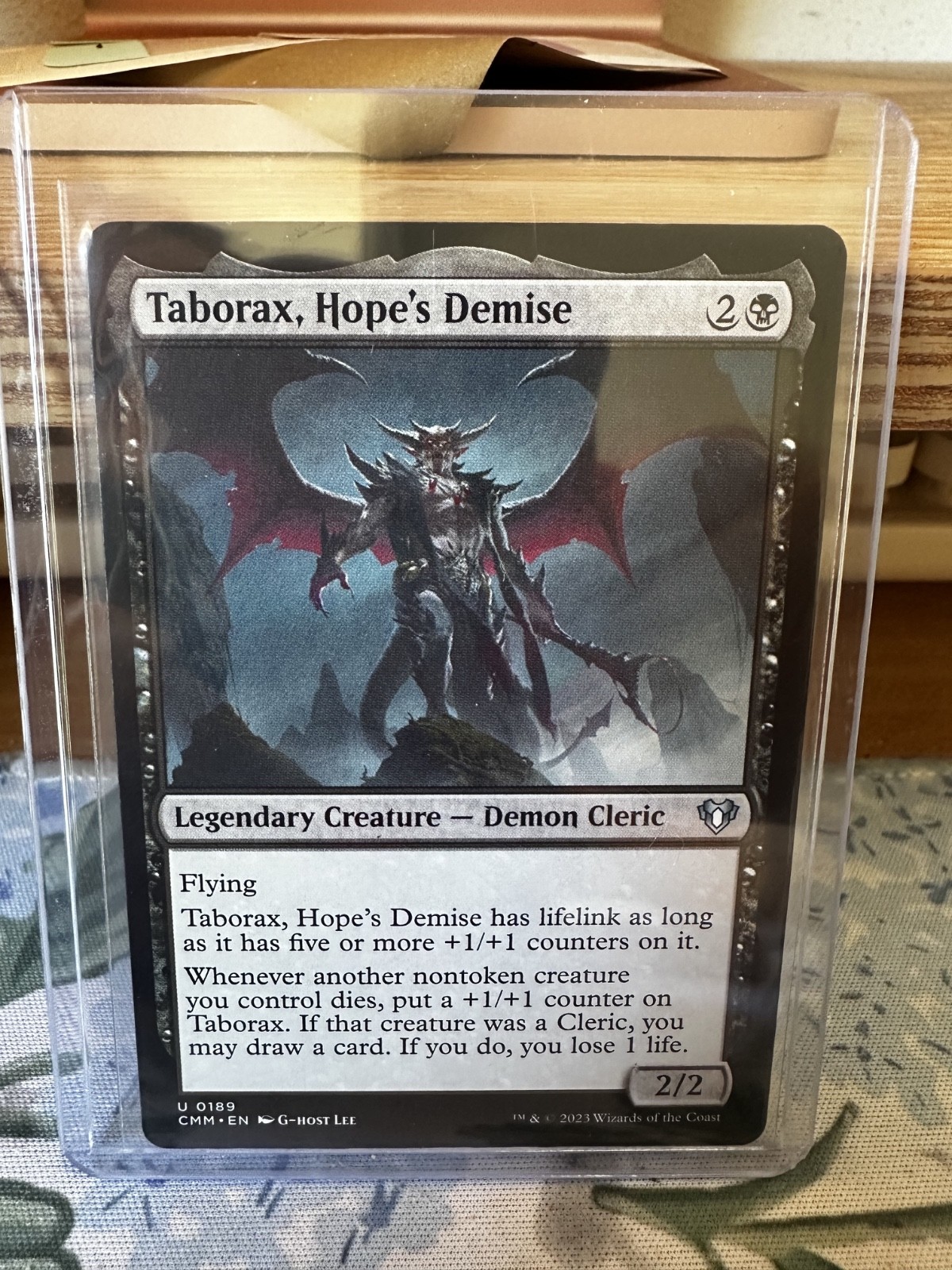 MTG, Taborax, Hope’s Demise $3 ORDER MIN 189 NM CMM: Commander Masters Regular