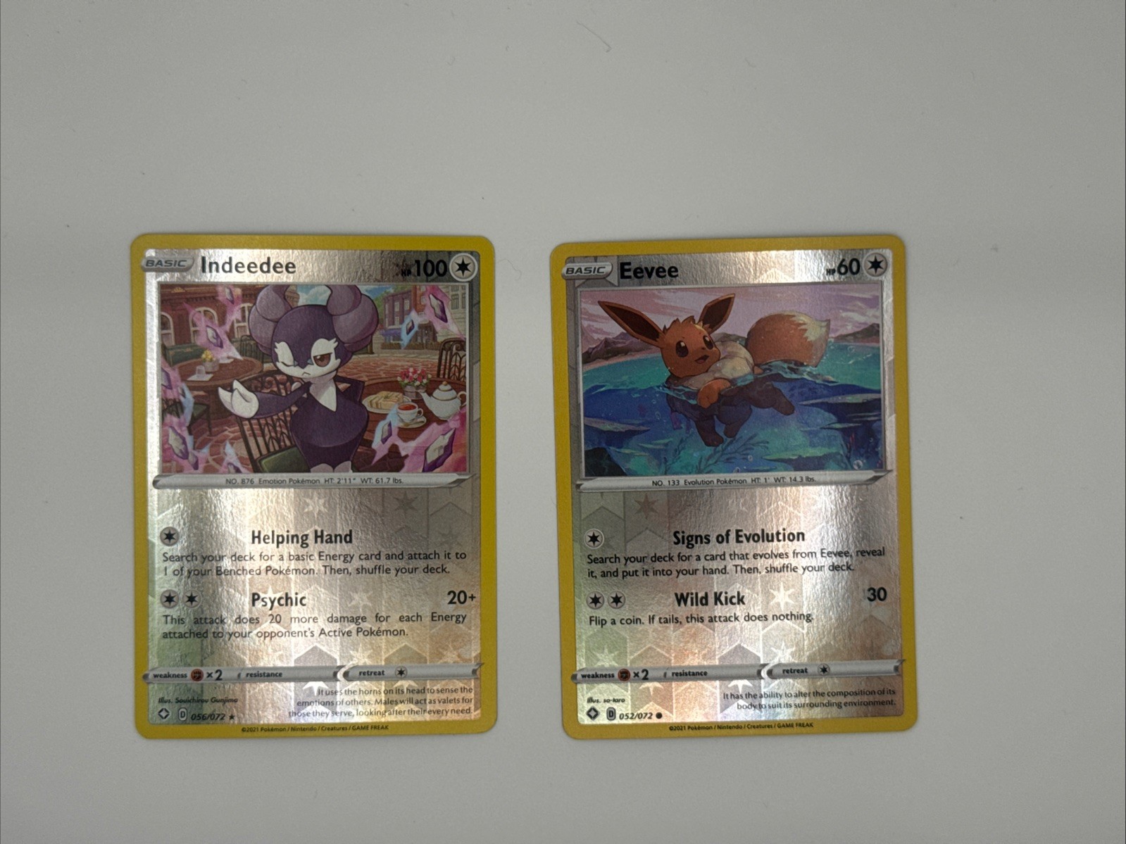 Pokemon TCG. Shining Fates Reverse Holos. 100% Authentic