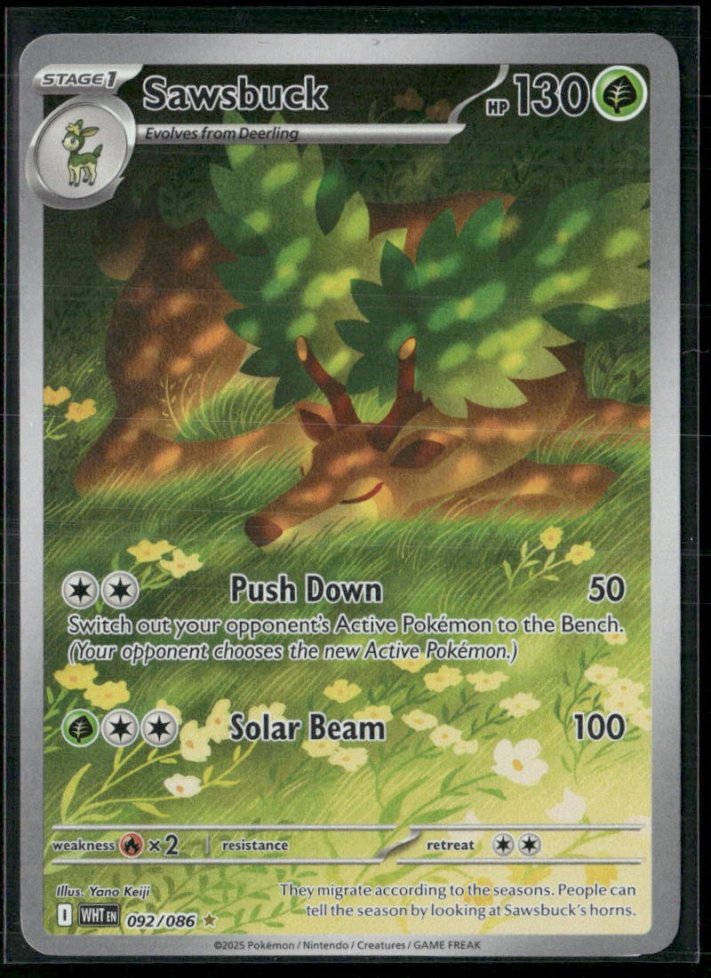 SV: White Flare #092/086 Sawsbuck