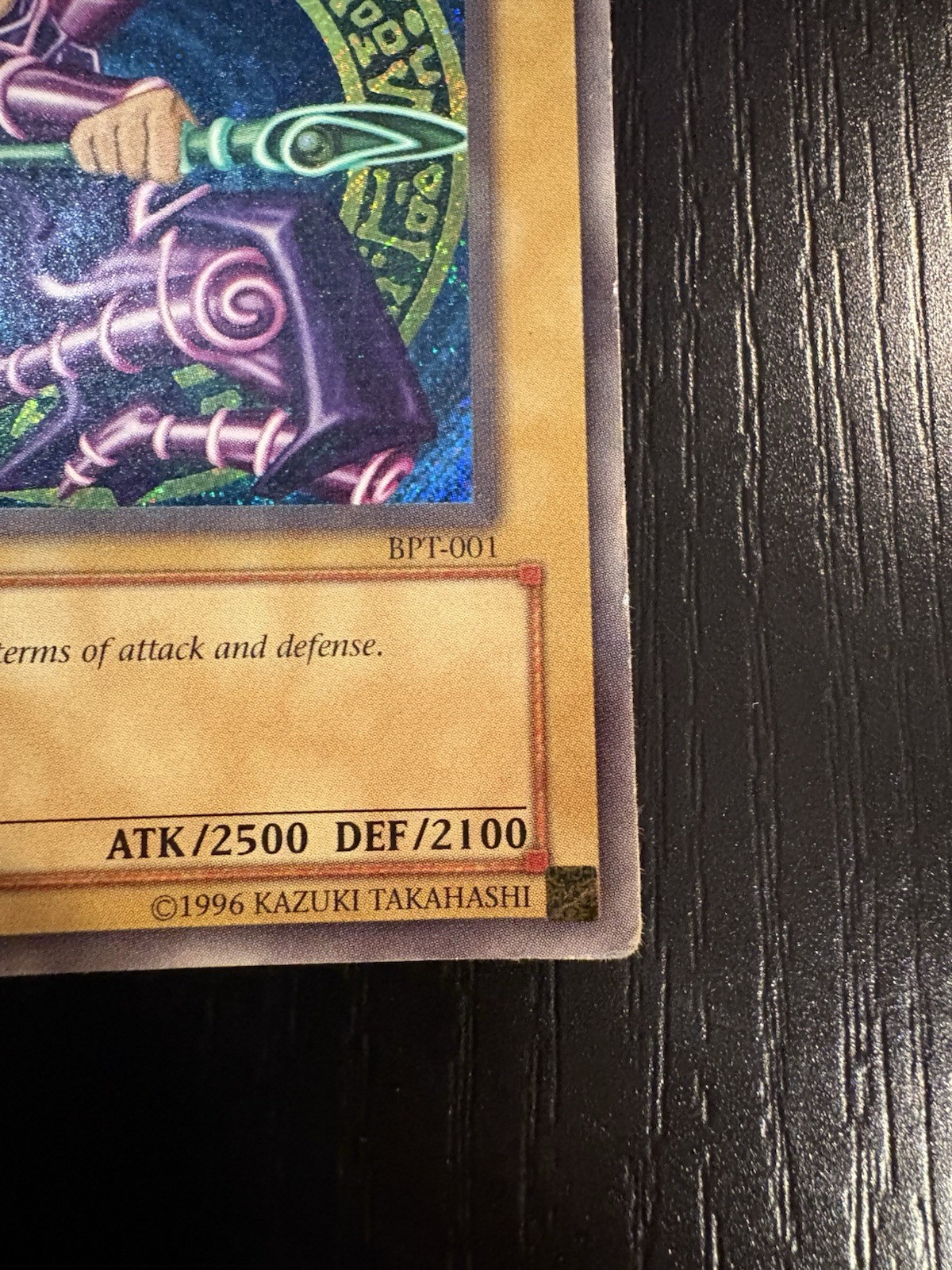 Konami Yu-Gi-Oh! Dark Magician BPT-001 Secret Rare Holo Limited Edition Tin
