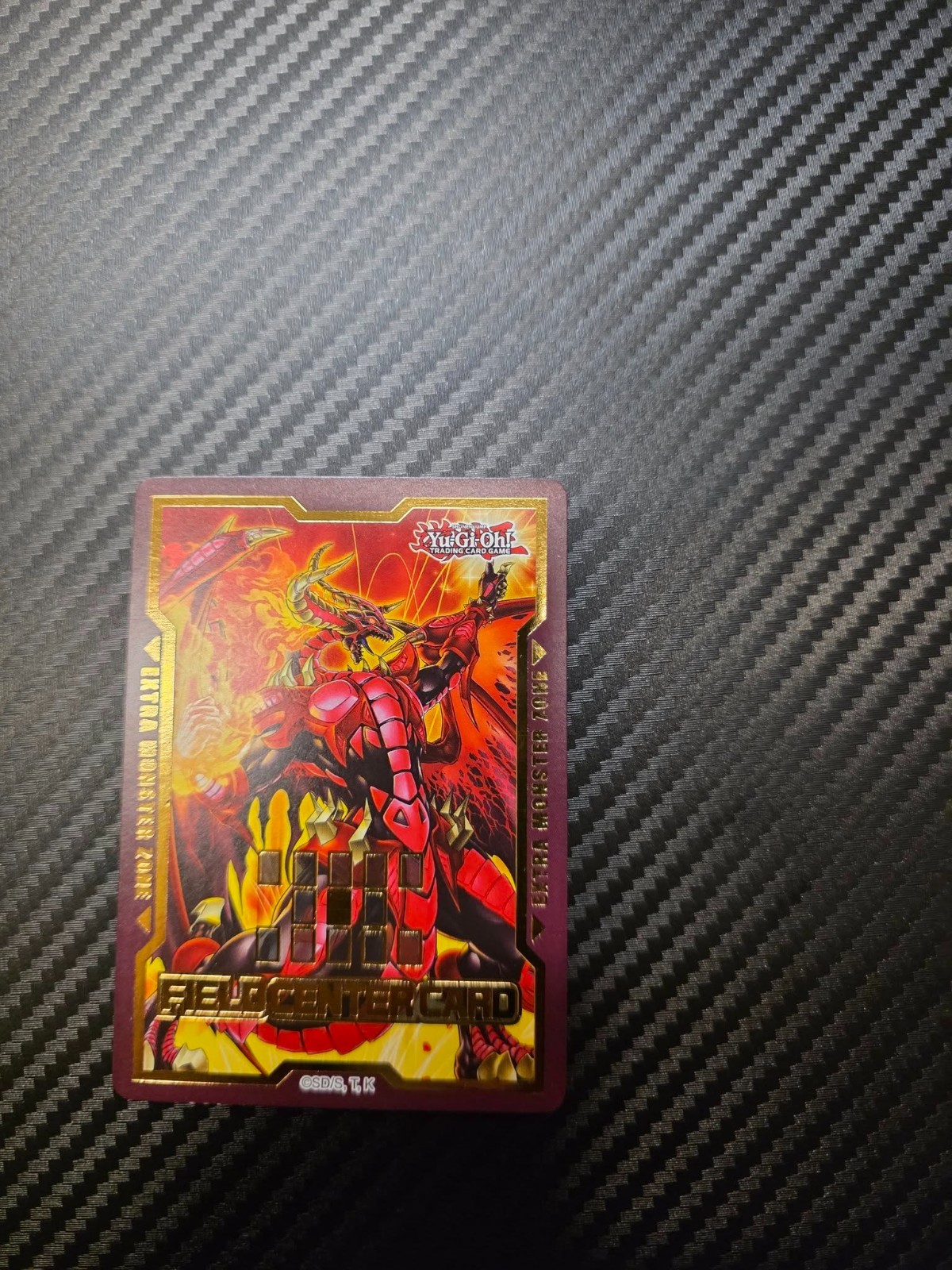 Yu-Gi-Oh! Field Center Card: Blazing Dominion Sneak Peek The Crimson King NM
