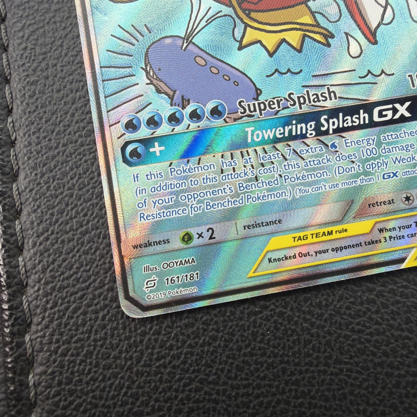 Magikarp & Wailord GX TAG TEAM GX Alternate Full Art Holo 161/181 (mp-hp)