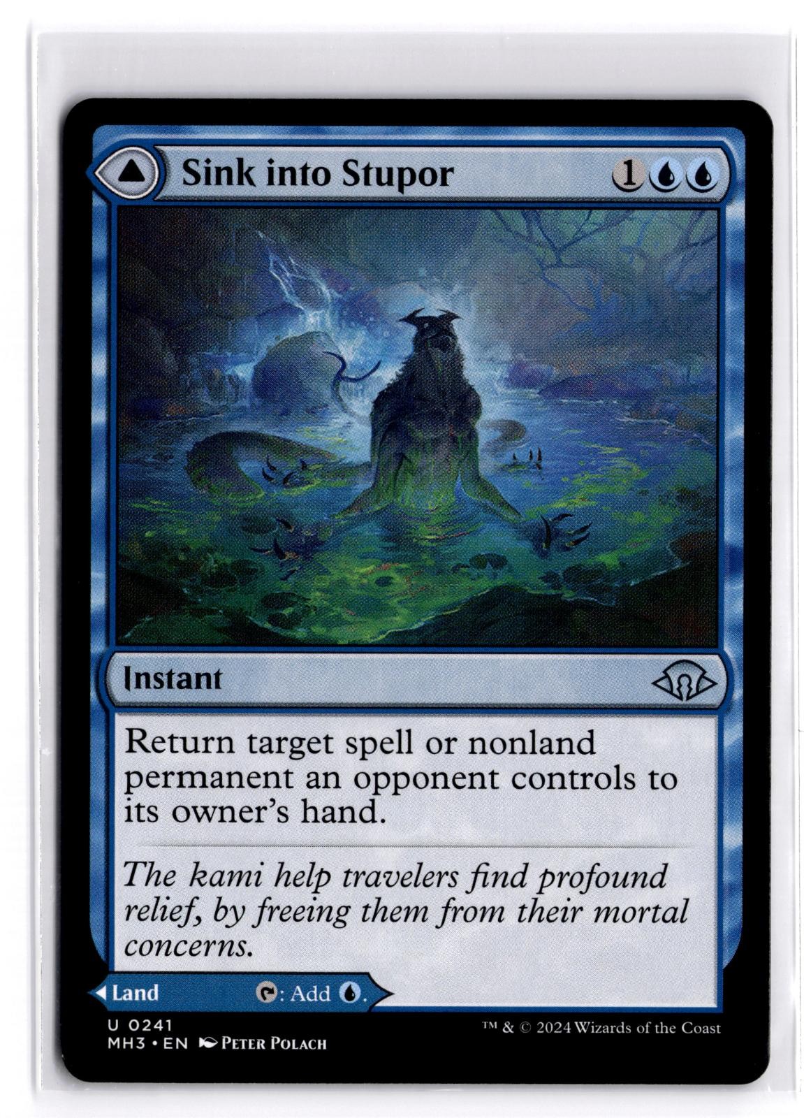 Sink into Stupor 241 Uncommon Modern Horizons 3 Magic: The Gathering Near Mint
