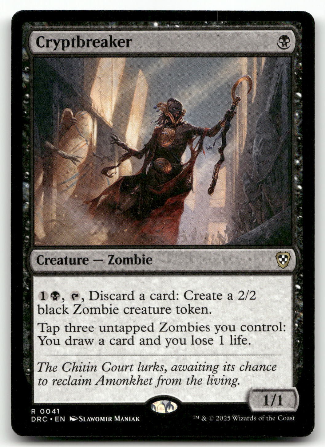 Cryptbreaker #41 (NM) Aetherdrift DRC Magic MTG