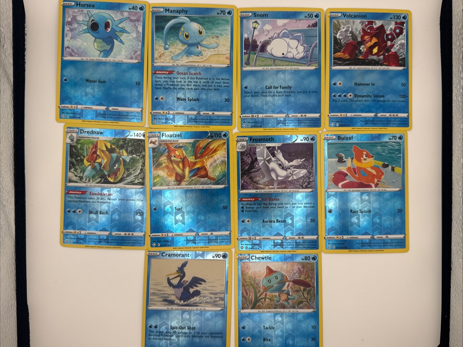 Pokemon TCG. Shining Fates Reverse Holos. 100% Authentic