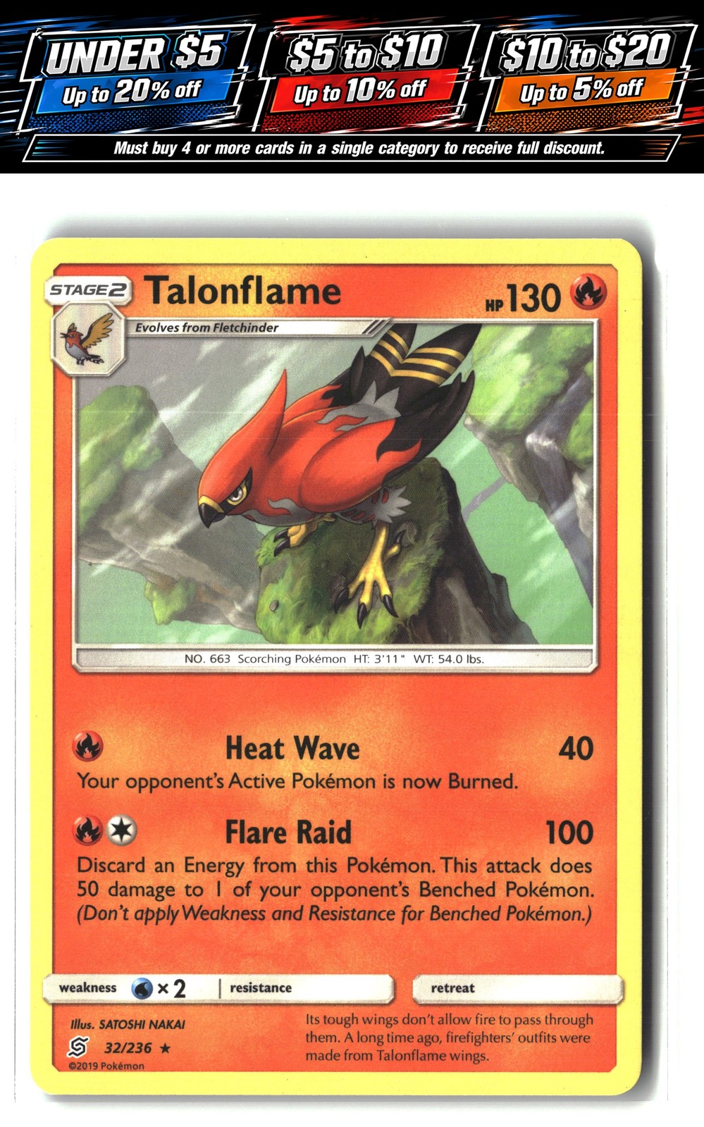 SM – Unified Minds #32/236 Talonflame