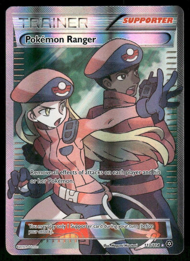 XY – Steam Siege #113/114 Pokemon Ranger (Full Art)