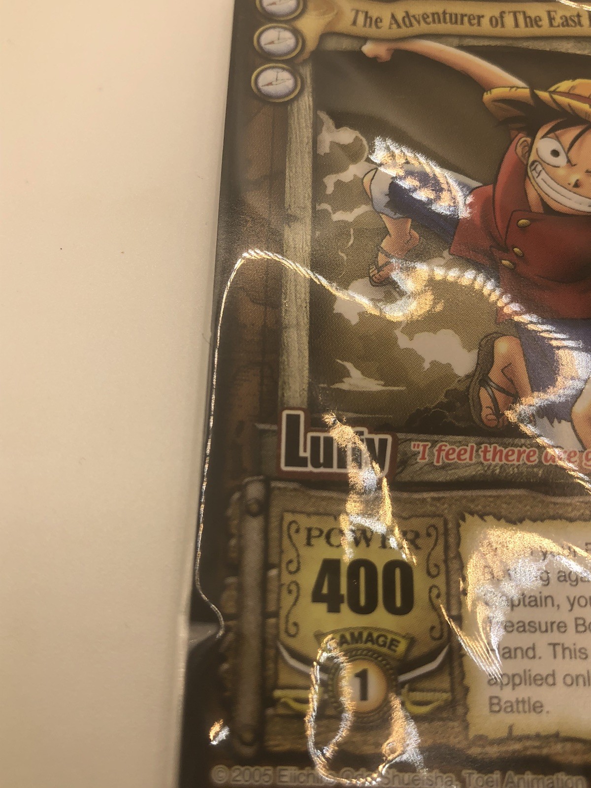 Luffy The Adventurer of The East Blue Sea PR002 Card -One Piece Card Game Sealed