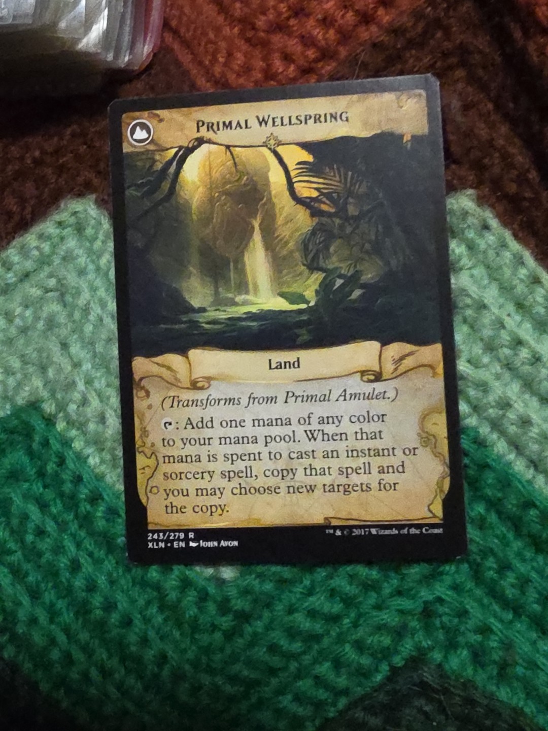 Primal Amulet Ixalan Regular