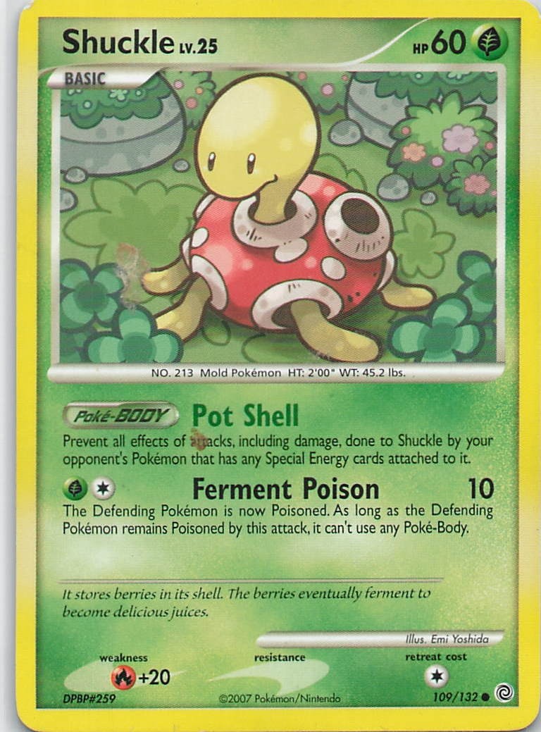 Shuckle Common Secret Wonders 109/132 MP