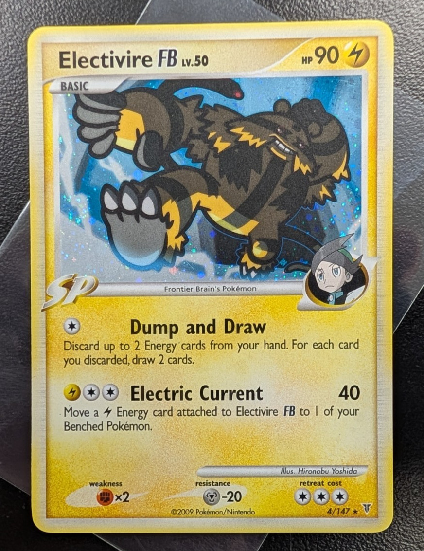 Electivire FB 4/147 Supreme Victors Holo Double Swirl Pokemon English Card TCG