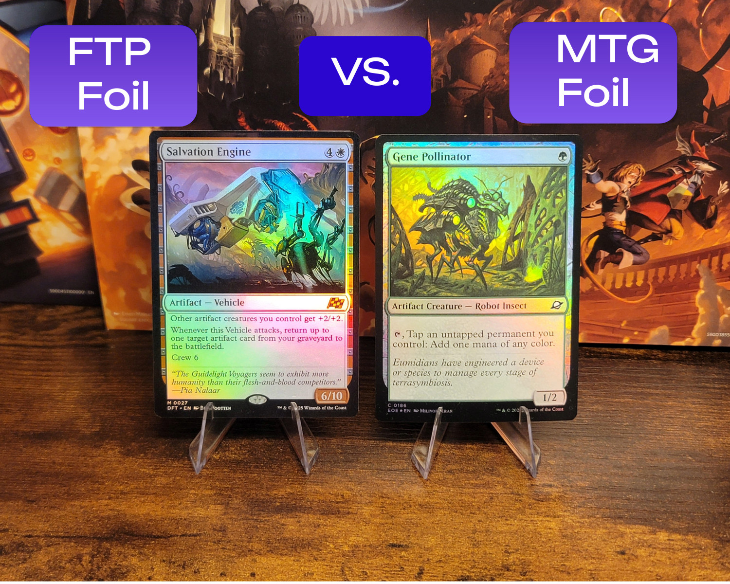 FTP Terra Herald Of Hope Foil Borderless MTG Final Fantasy