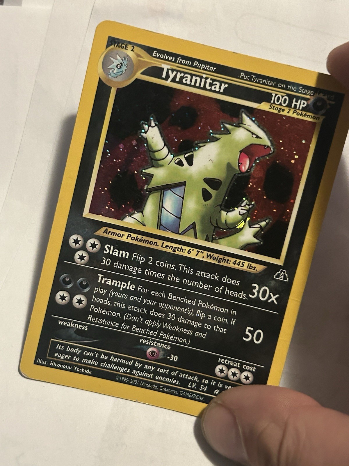 Tyranitar 12/75 Neo Discovery Holo