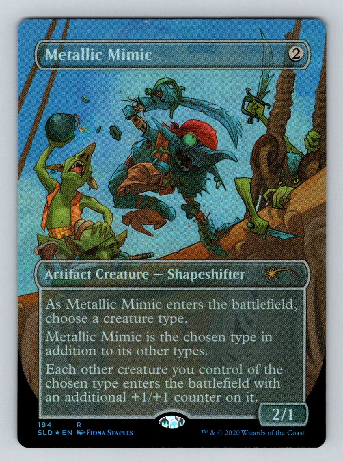 Metallic Mimic Foil R Secret Lair Drop Series 194 NM