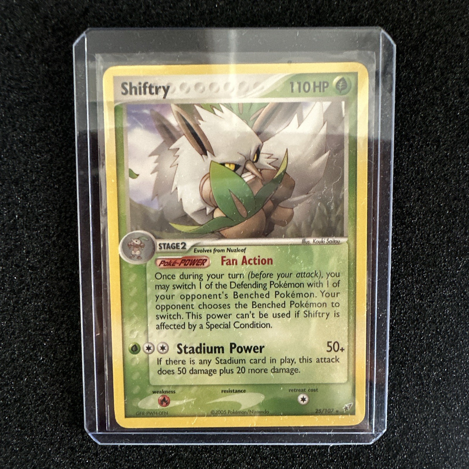 Nintendo Pokémon TCG Shiftry 25/107 EX Deoxys 2005 Rare Stage 2 110 HP