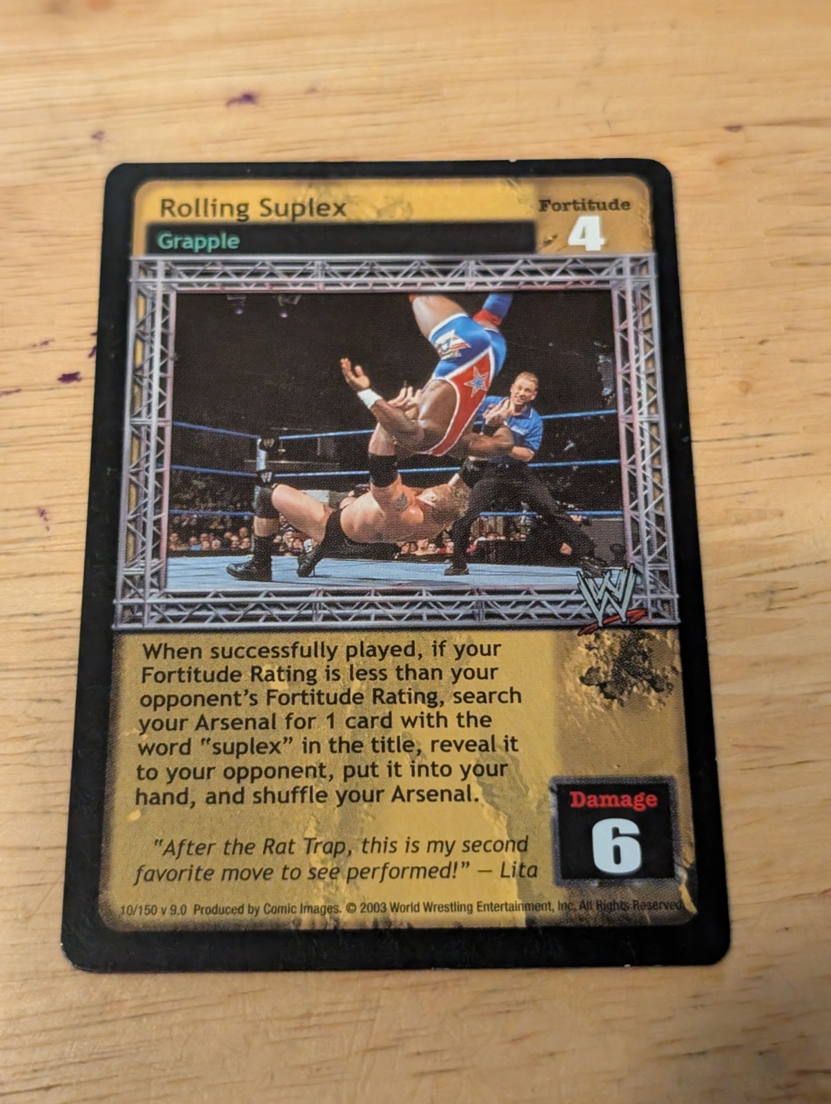 WWE WWF Raw Deal CCG – Rolling Suplex