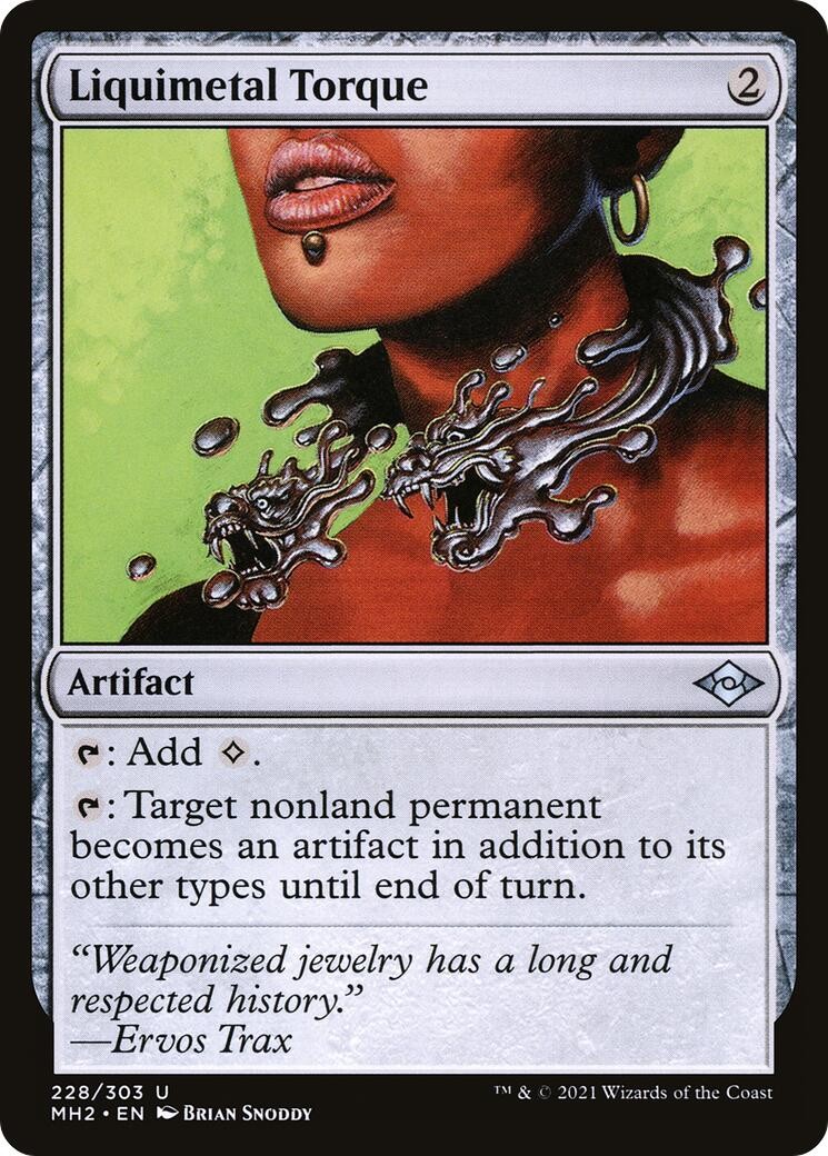 Liquimetal Torque – 228 – Modern Horizons 2 – MTG
