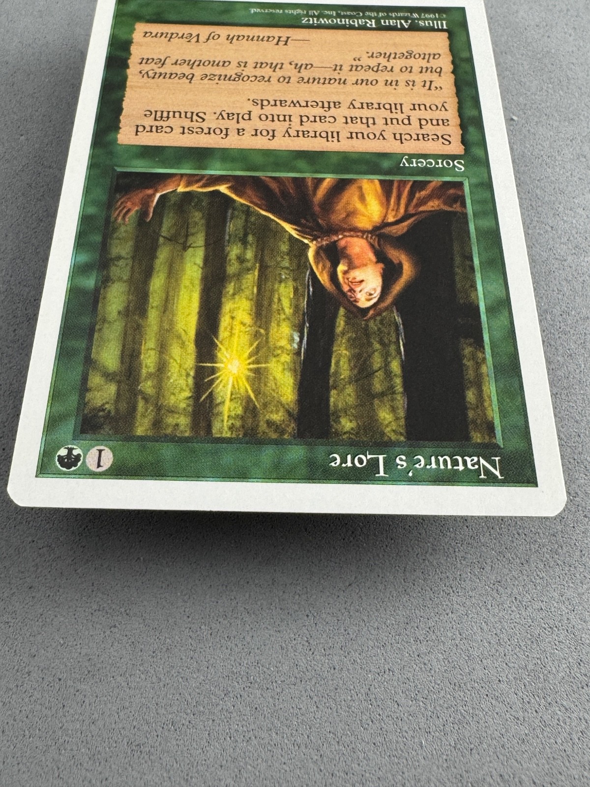 Nature’s Lore MtG 5th Edition—Unplayed Mint/Near Mint—Vintage Magic