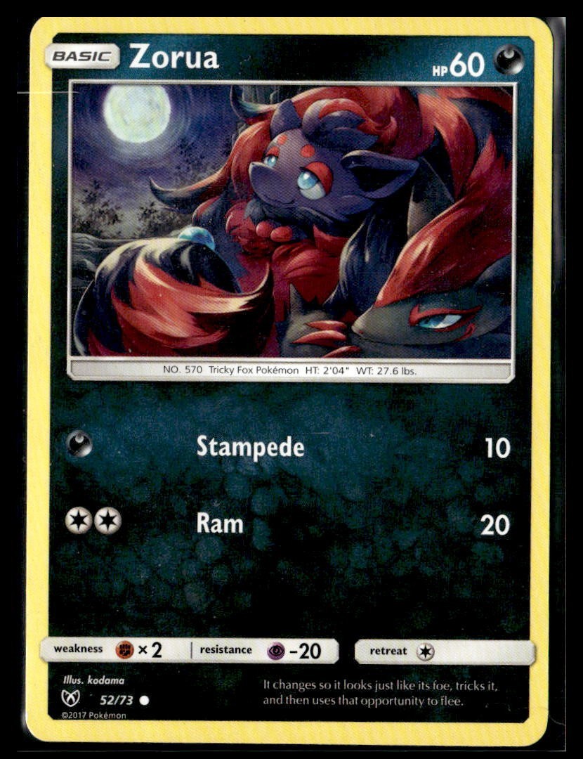 Zorua 52/73 Shining Legends LP