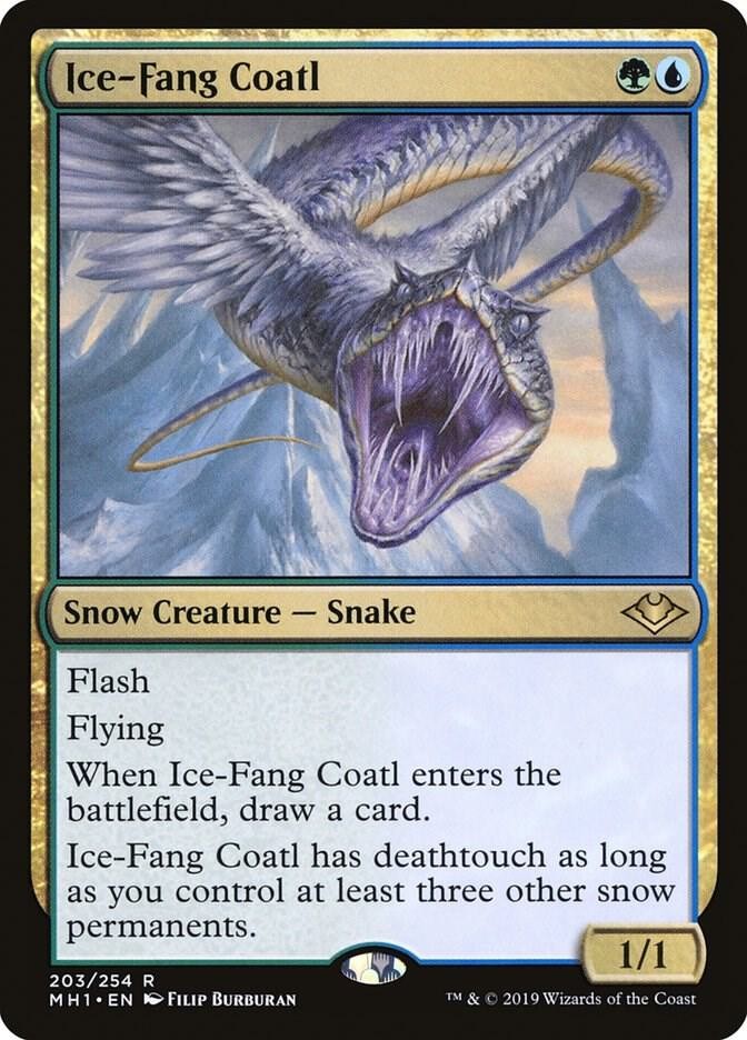 Ice-Fang Coatl MH1 203/254 NM