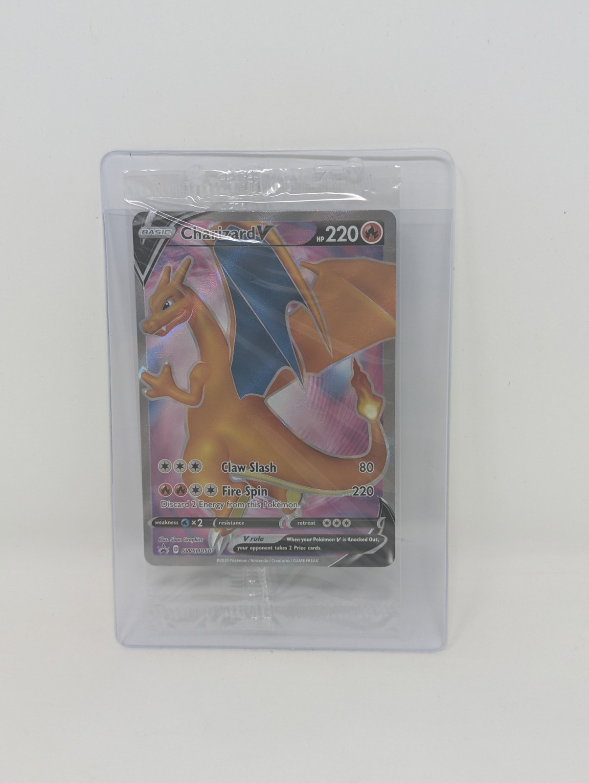 Charizard V Champion’s Path Promo SWSH050 Sealed Pokemon