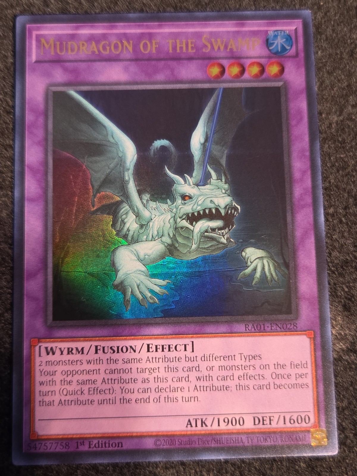 Ultra Rare Mudragon of the Swamp RA01-EN028 NM 1st Edition Yugioh