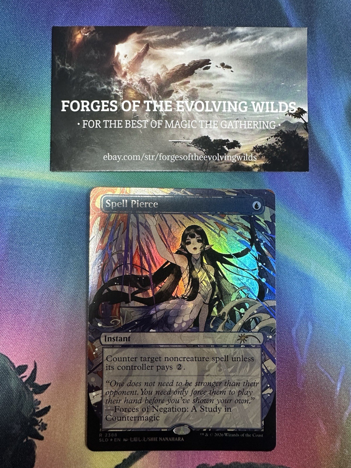 Spell Pierce Foil 2388 Secret Lair Return to the Mystical Archive
