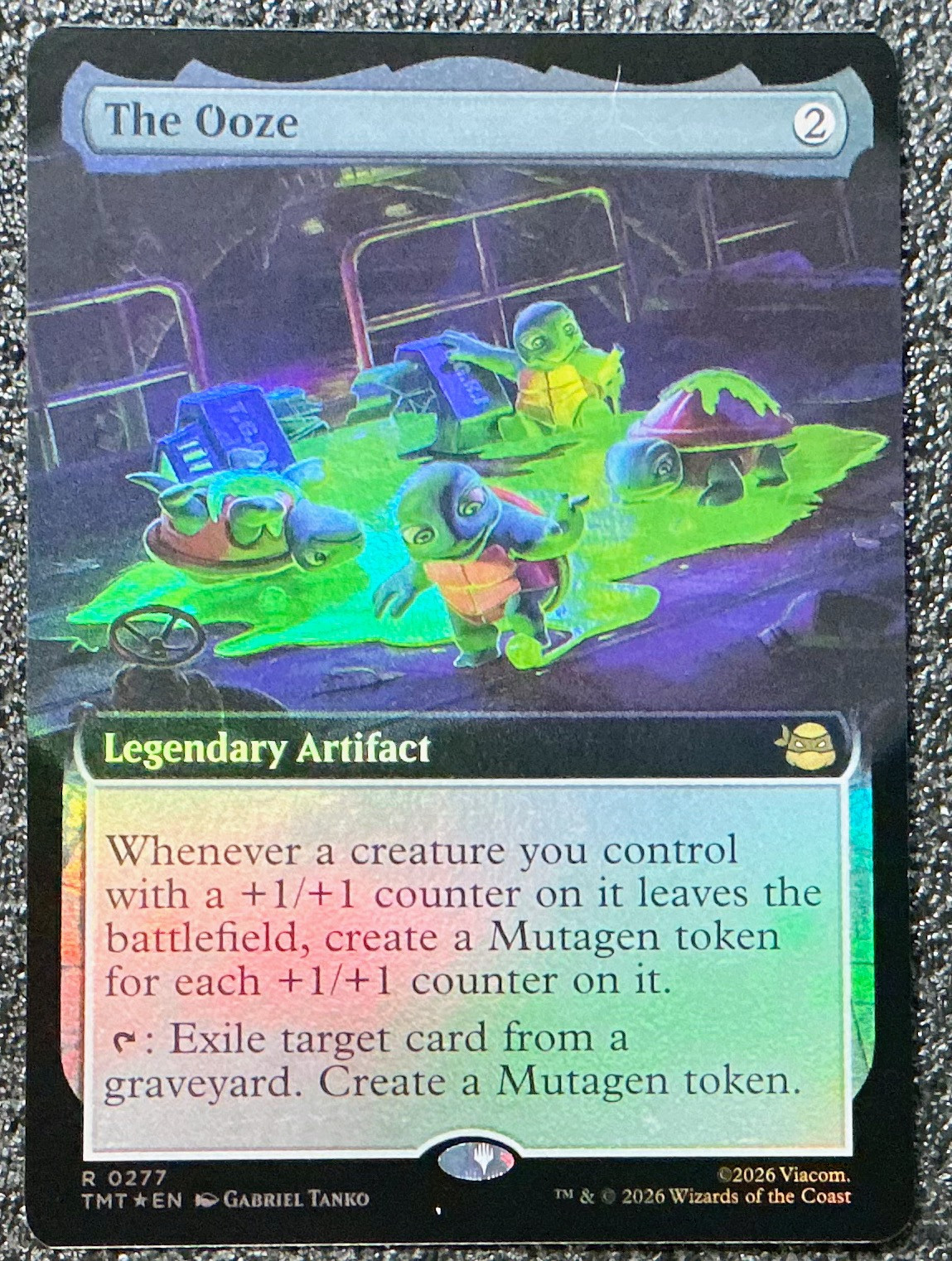 The Ooze (Extended Art) Foil – Teenage Mutant Ninja Turtles (TMT)