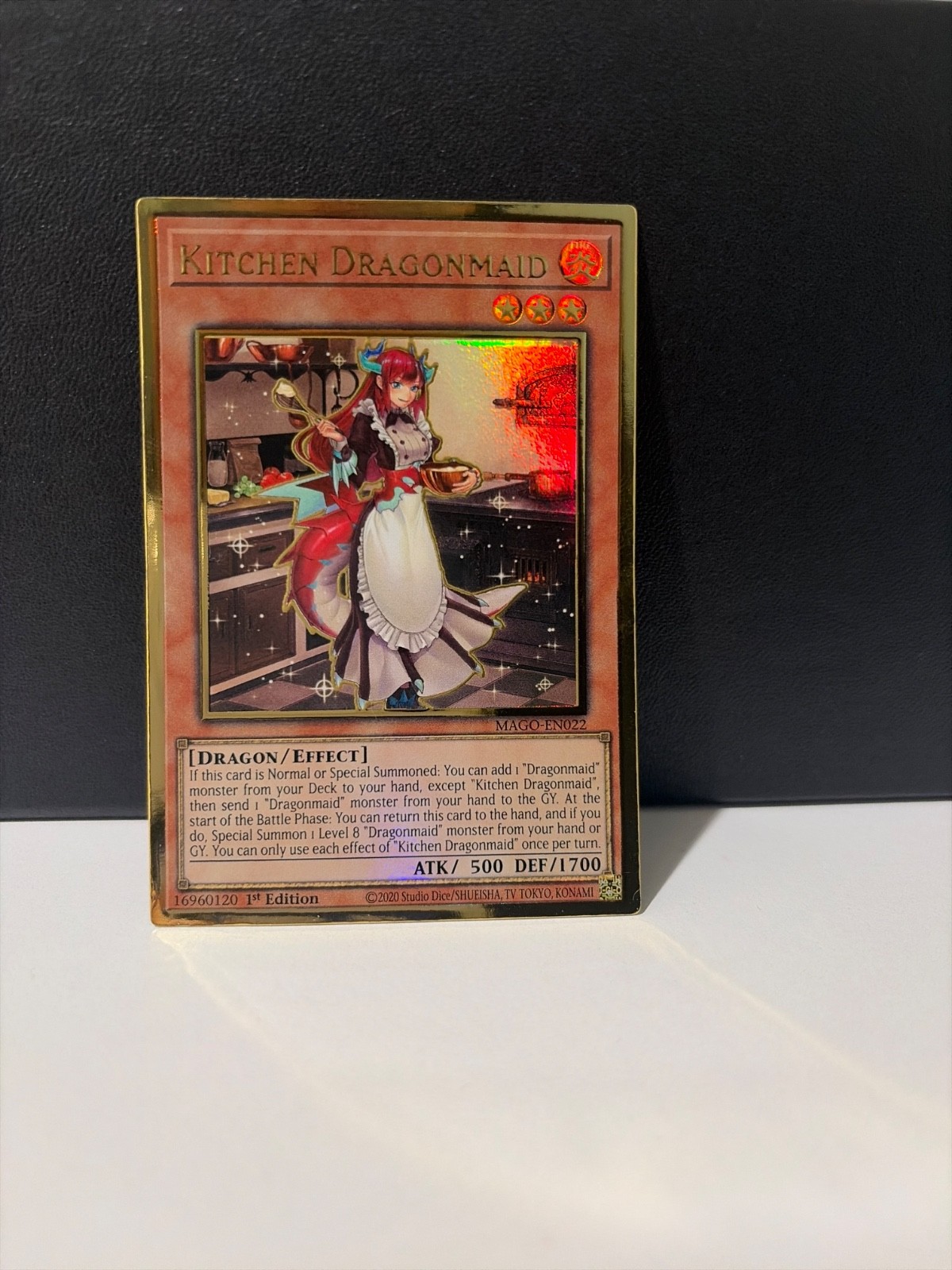 Kitchen Dragonmaid MAGO-EN022 Maximum Gold 1st Edition