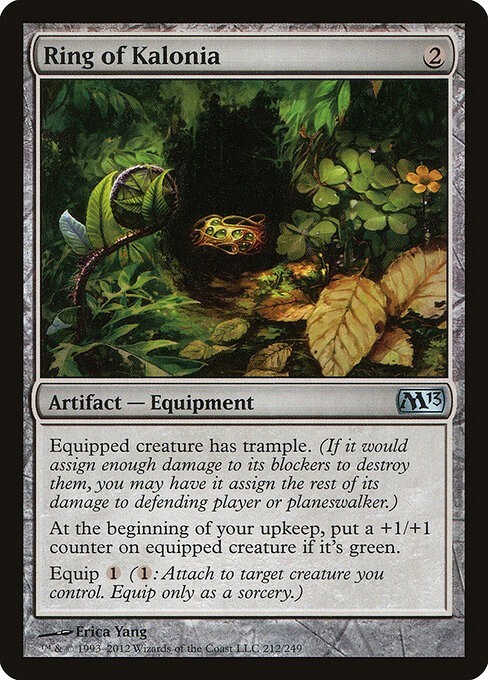 Ring of Kalonia 1x MtG 2013 m13 Core Edition SP/NM
