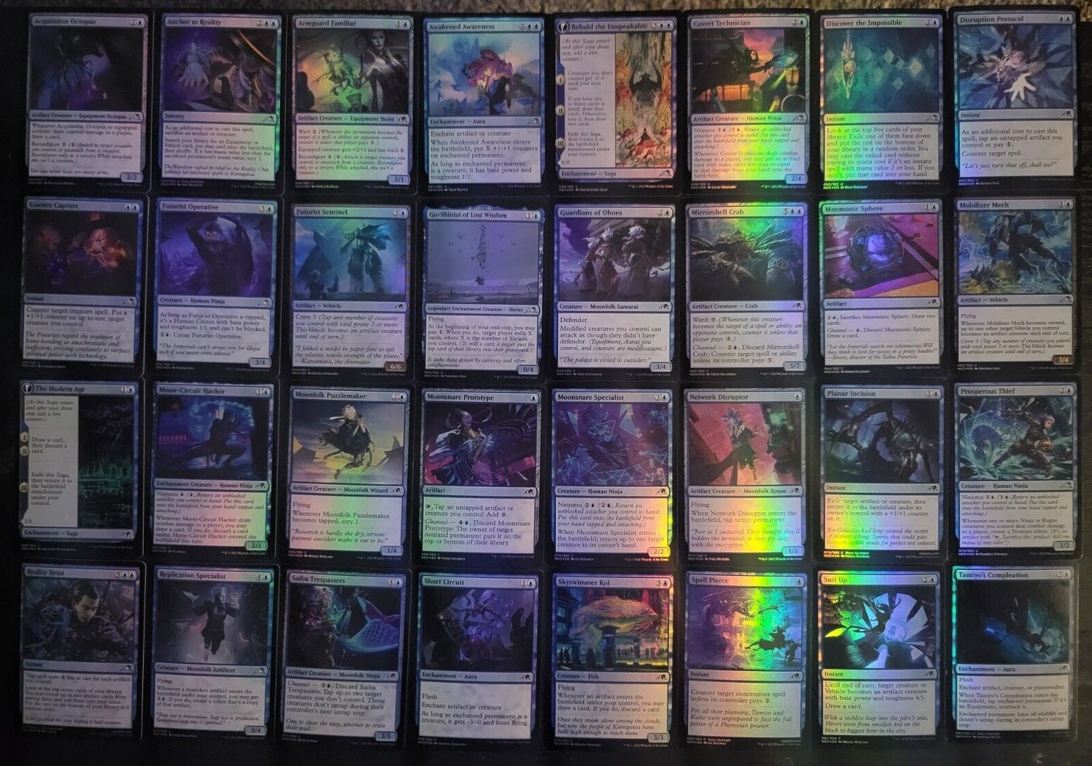 FOIL Common Uncommon Kamigawa Neon Dynasty Tamiyo Safekeeping Secluded Courtyard