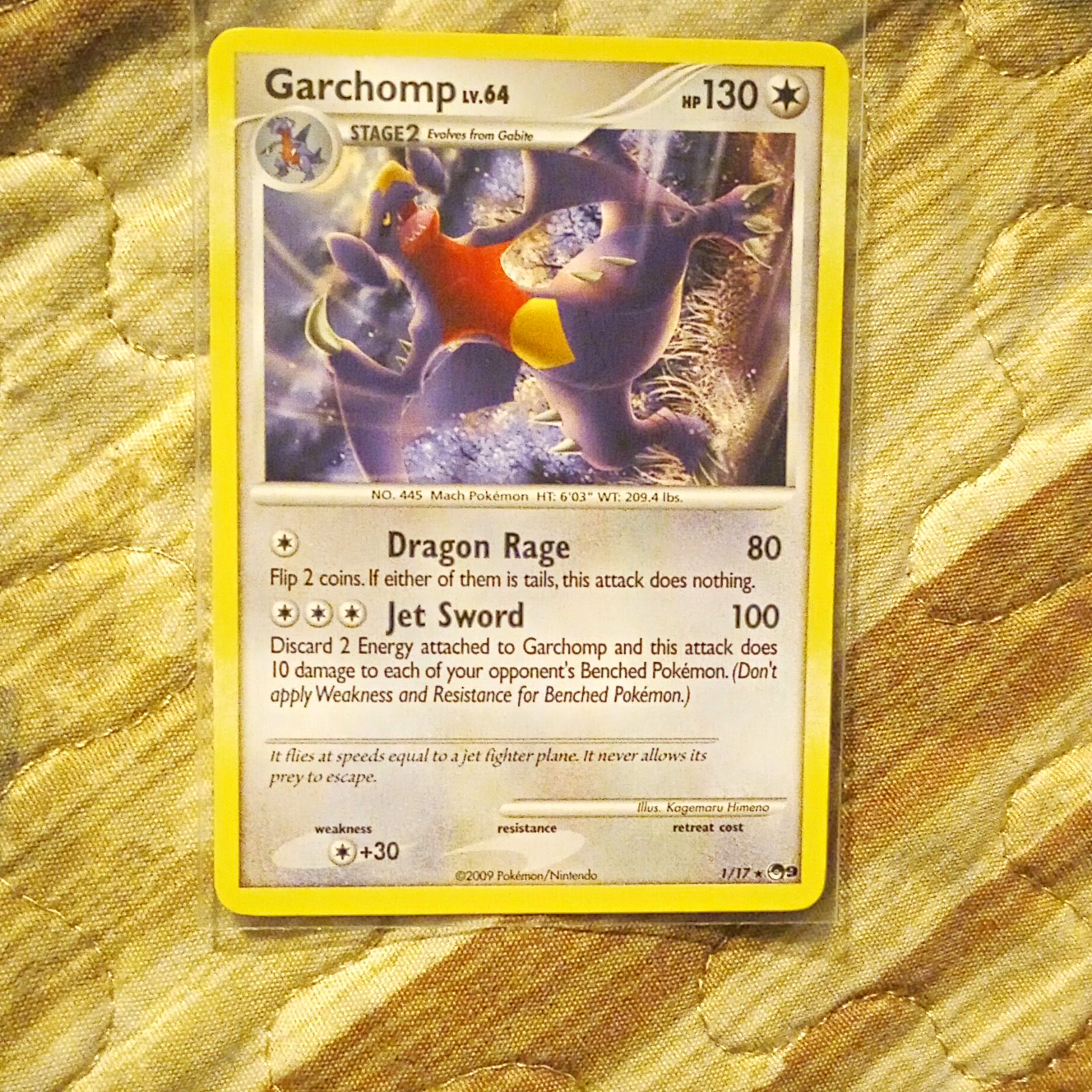 The Pokémon Company Garchomp POP Series 9 001/017 Regular Rare 130 HP EN
