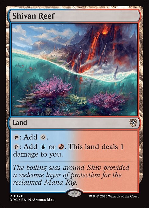 Shivan Reef 170 R Normal DRC MTG NM