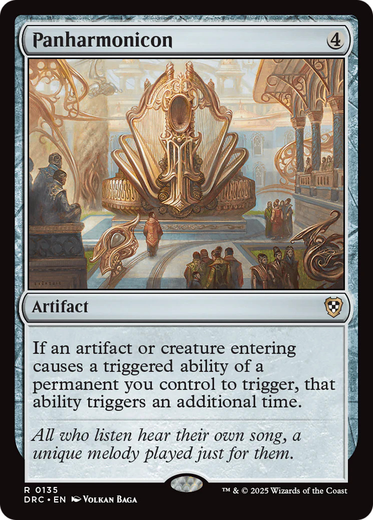 MTG Panharmonicon [Aetherdrift Commander] Near Mint Magic