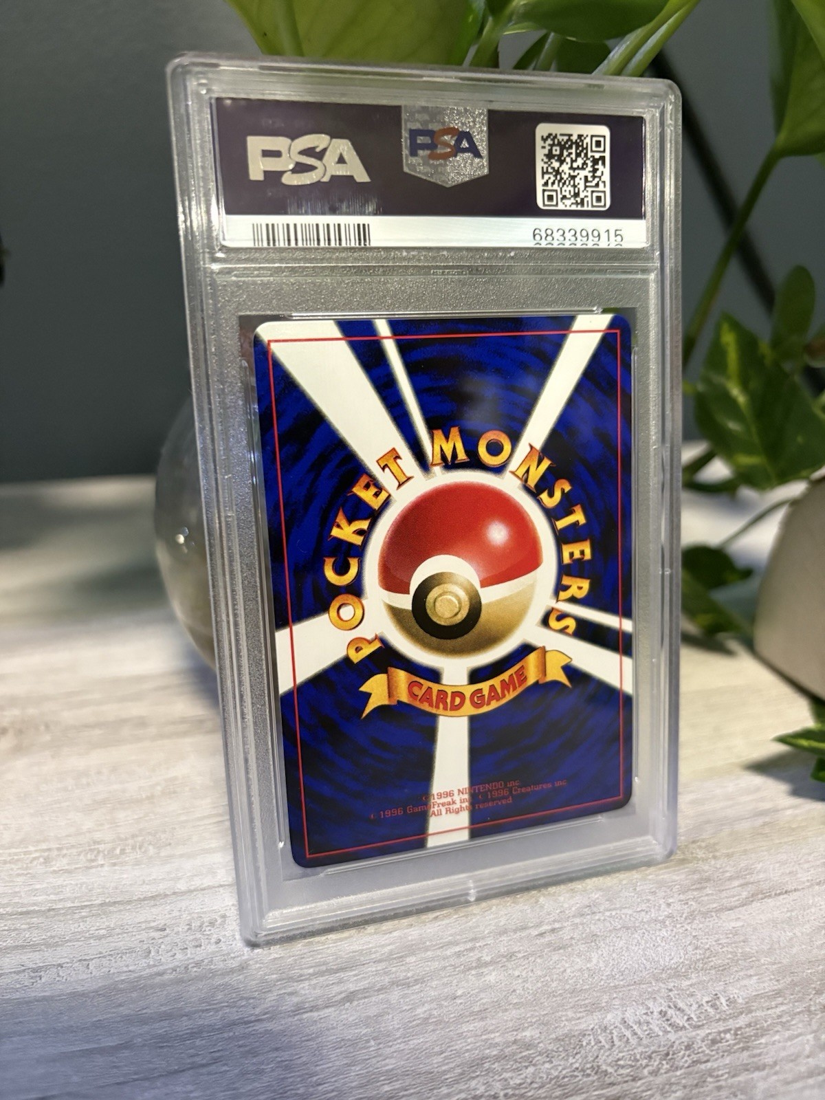 Pokemon Card Scizor No. 212 Glossy CoroCoro Comics Promo 2000 PSA 9 MINT
