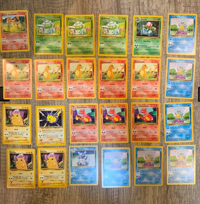 Vintage Pokemon Cards HUGE Collection 1st Edition Shadowless ALL WOTC 1999 ✨