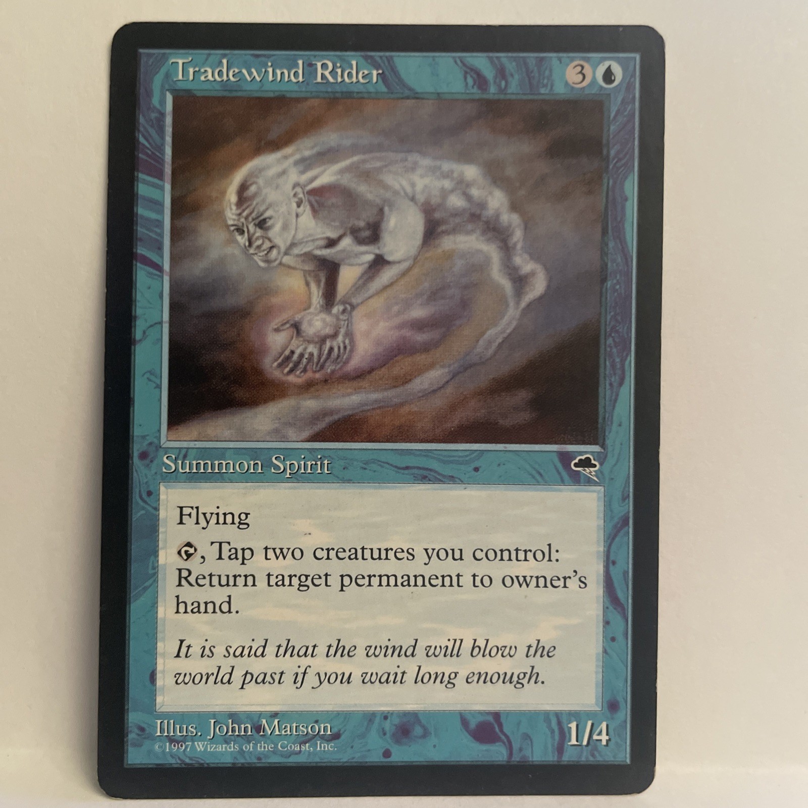 Tradewind Rider MTG Tempest – Light Play