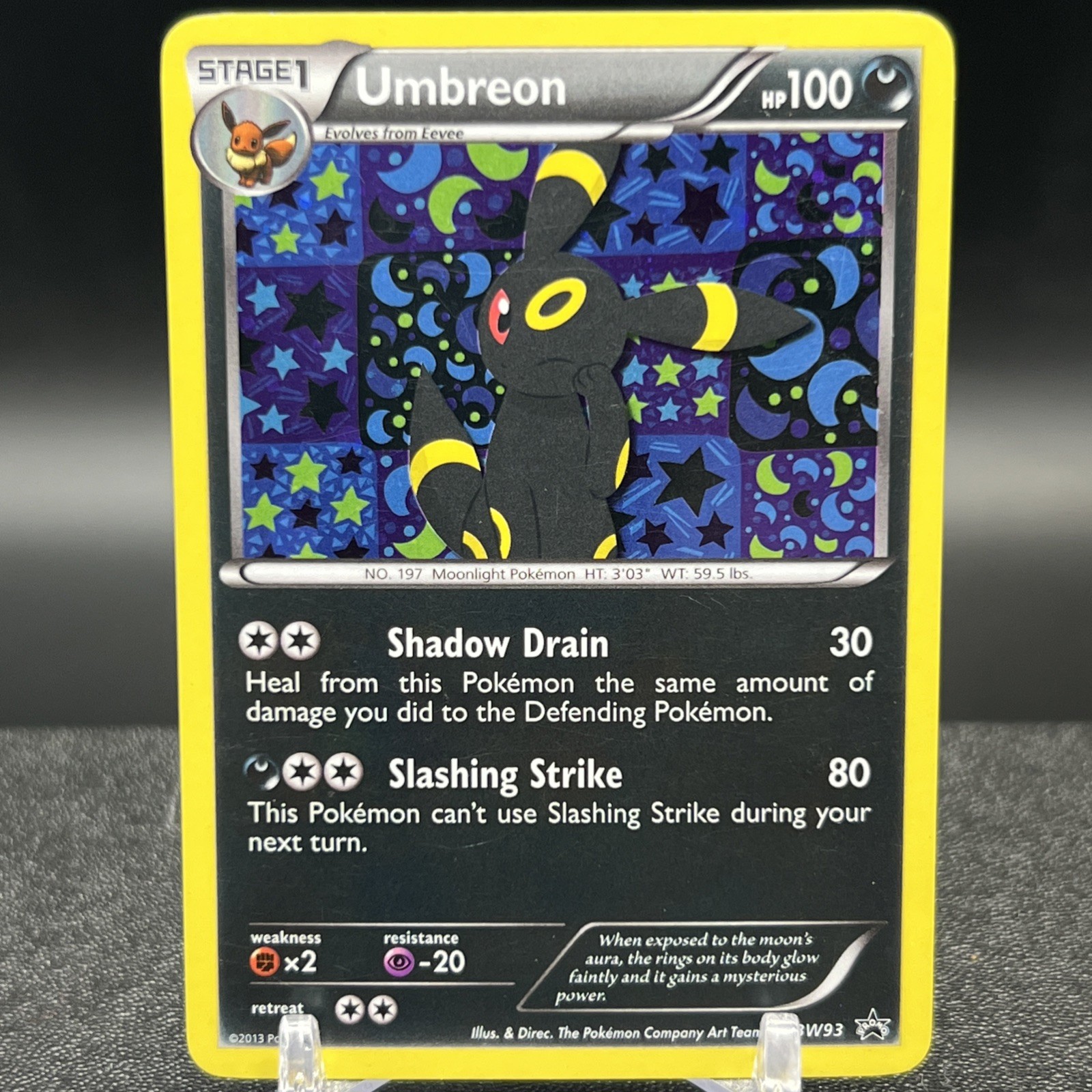 Umbreon BW93 Black Star Promo Pokemon Card