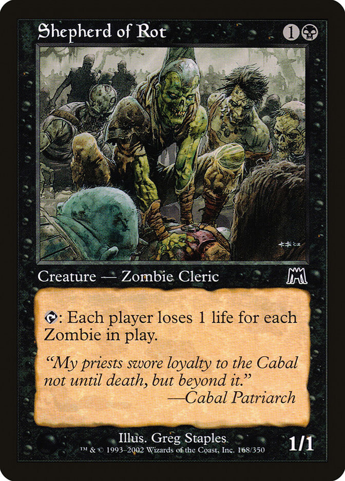 MTG Shepherd of Rot – Onslaught #168