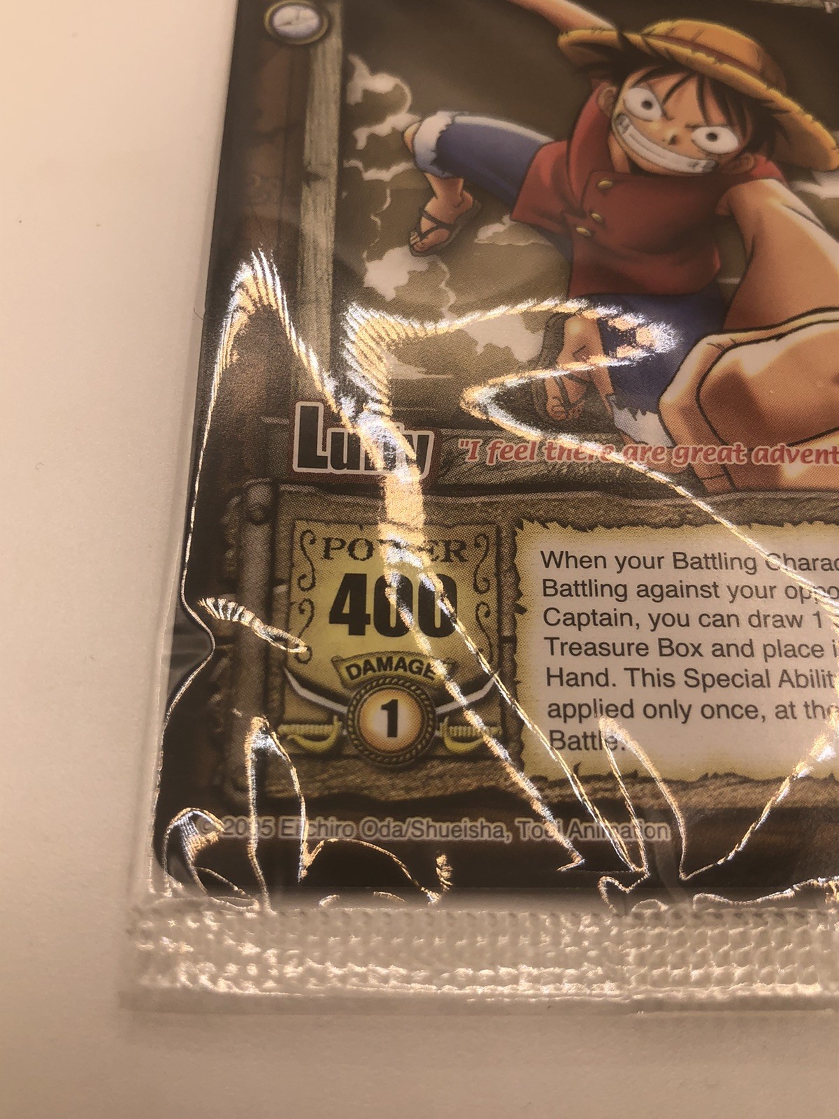 Luffy The Adventurer of The East Blue Sea PR002 Card -One Piece Card Game Sealed