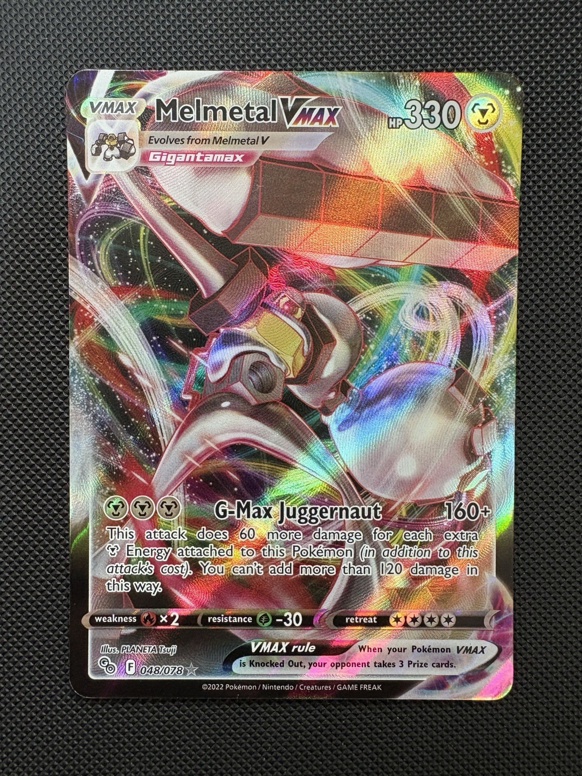 Melmetal VMAX 048/078 Pokémon Go Holo
