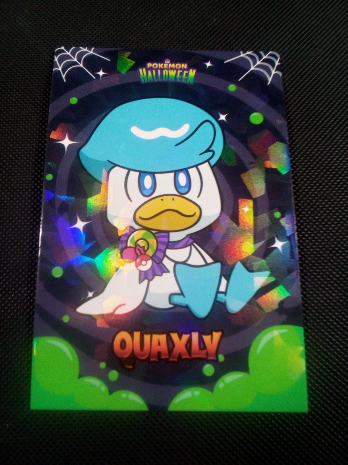 Pokemon 2024 Card Database Halloween Set Quaxly Cracked Ice Holo Peru US Seller