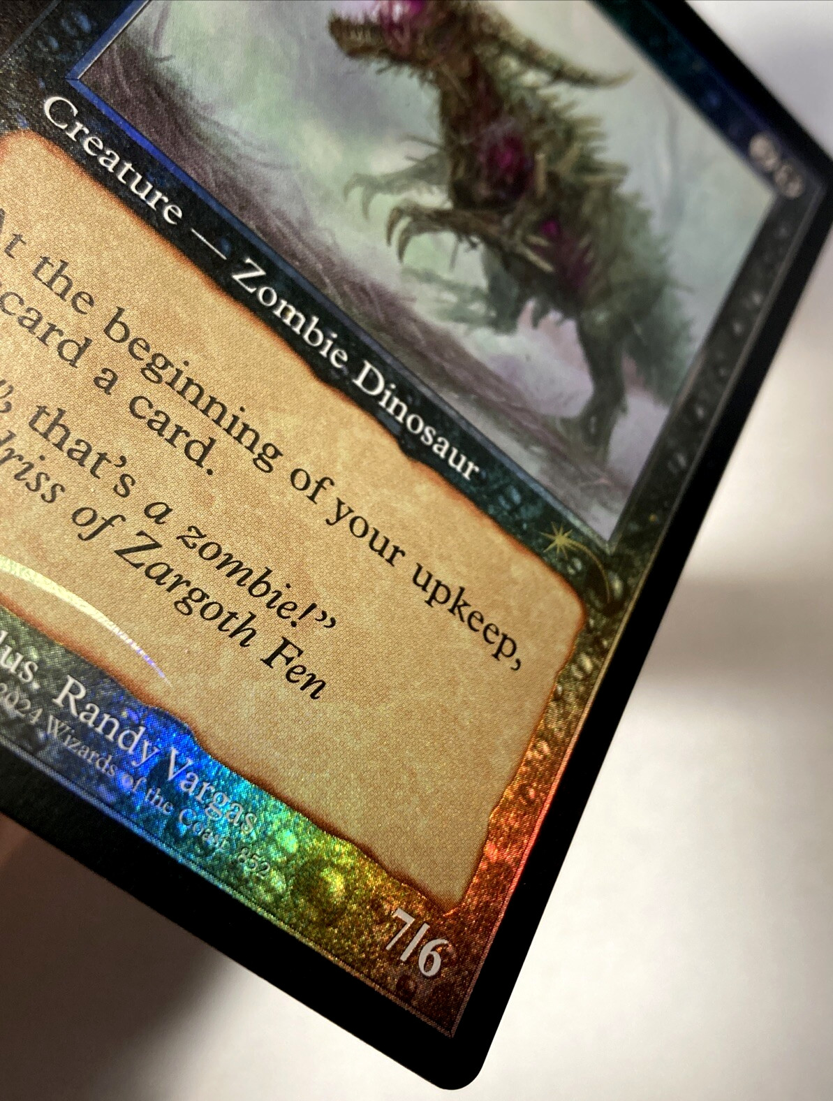 MTG Rotting Regisaur (Retro Frame Foil) Secret Lair Drop 852 NM