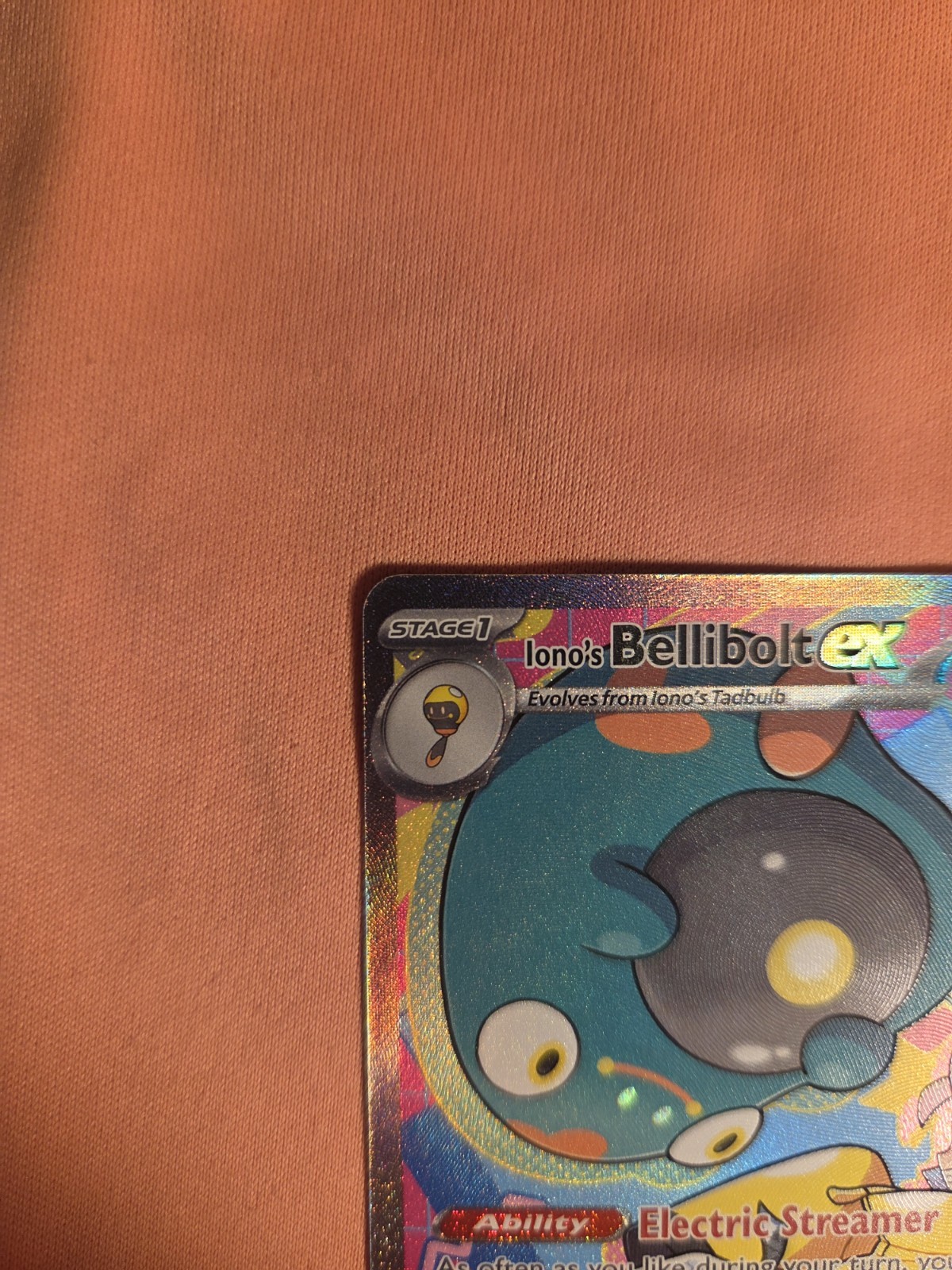 Ionos Bellibolt ex 279/217 Special Illustration Rare Pokemon Ascended Heroes NM